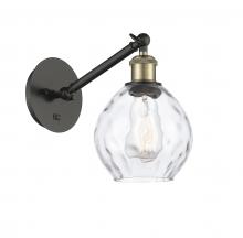 Innovations Lighting 317-1W-BAB-G362-LED - Waverly - 1 Light - 6 inch - Black Antique Brass - Sconce