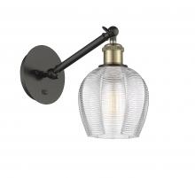 Innovations Lighting 317-1W-BAB-G462-6-LED - Norfolk - 1 Light - 6 inch - Black Antique Brass - Sconce