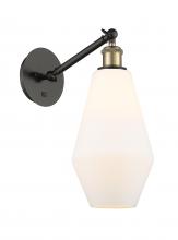 Innovations Lighting 317-1W-BAB-G651-7-LED - Cindyrella - 1 Light - 7 inch - Black Antique Brass - Sconce