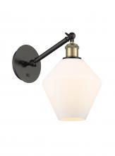 Innovations Lighting 317-1W-BAB-G651-8-LED - Cindyrella - 1 Light - 8 inch - Black Antique Brass - Sconce