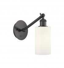 Innovations Lighting 317-1W-OB-G801-LED - Clymer - 1 Light - 4 inch - Oil Rubbed Bronze - Sconce