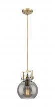 Innovations Lighting 411-1SS-BB-G410-8SM - Newton Sphere - 1 Light - 8 inch - Brushed Brass - Mini Pendant