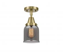 Innovations Lighting 447-1C-AB-G53-LED - Bell - 1 Light - 5 inch - Antique Brass - Flush Mount