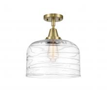 Innovations Lighting 447-1C-AB-G713-L-LED - Bell - 1 Light - 12 inch - Antique Brass - Flush Mount