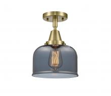 Innovations Lighting 447-1C-AB-G73 - Bell - 1 Light - 8 inch - Antique Brass - Flush Mount