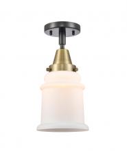 Innovations Lighting 447-1C-BAB-G181-LED - Canton - 1 Light - 6 inch - Black Antique Brass - Flush Mount