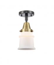 Innovations Lighting 447-1C-BAB-G181S-LED - Canton - 1 Light - 6 inch - Black Antique Brass - Flush Mount