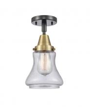 Innovations Lighting 447-1C-BAB-G194-LED - Bellmont - 1 Light - 6 inch - Black Antique Brass - Flush Mount