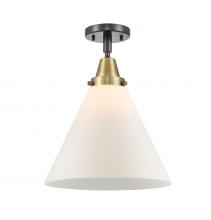 Innovations Lighting 447-1C-BAB-G41-L - Cone - 1 Light - 12 inch - Black Antique Brass - Flush Mount