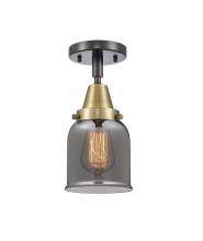 Innovations Lighting 447-1C-BAB-G53-LED - Bell - 1 Light - 5 inch - Black Antique Brass - Flush Mount