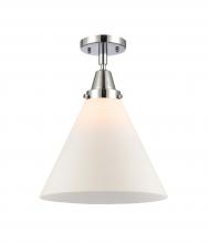 Innovations Lighting 447-1C-PC-G41-L-LED - Cone - 1 Light - 12 inch - Polished Chrome - Flush Mount