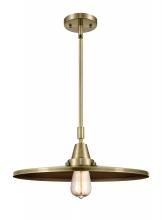 Innovations Lighting 447-1S-AB-MFR-AB-16-LED - Appalachian - 1 Light - 16 inch - Antique Brass - Mini Pendant