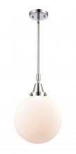 Innovations Lighting 447-1S-PC-G201-10-LED - Beacon - 1 Light - 10 inch - Polished Chrome - Mini Pendant