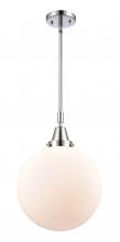 Innovations Lighting 447-1S-PC-G201-12-LED - Beacon - 1 Light - 12 inch - Polished Chrome - Mini Pendant