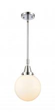 Innovations Lighting 447-1S-PC-G201-8-LED - Beacon - 1 Light - 8 inch - Polished Chrome - Mini Pendant