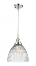 Innovations Lighting 447-1S-PC-G222-LED - Seneca Falls - 1 Light - 10 inch - Polished Chrome - Mini Pendant