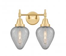 Innovations Lighting 447-2W-SG-G165-LED - Geneseo - 2 Light - 16 inch - Satin Gold - Bath Vanity Light