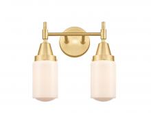 Innovations Lighting 447-2W-SG-G311-LED - Dover - 2 Light - 14 inch - Satin Gold - Bath Vanity Light