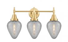 Innovations Lighting 447-3W-SG-G165-LED - Geneseo - 3 Light - 25 inch - Satin Gold - Bath Vanity Light