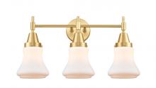 Innovations Lighting 447-3W-SG-G191-LED - Bellmont - 3 Light - 24 inch - Satin Gold - Bath Vanity Light