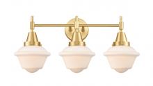 Innovations Lighting 447-3W-SG-G531-LED - Oxford - 3 Light - 26 inch - Satin Gold - Bath Vanity Light