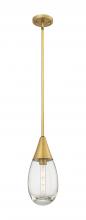  450-1S-BB-G450-6CL - Malone - 1 Light - 6 inch - Brushed Brass - Pendant