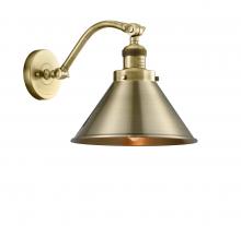  515-1W-AB-M10-AB-LED - Briarcliff - 1 Light - 10 inch - Antique Brass - Sconce