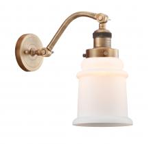 Innovations Lighting 515-1W-BB-G181-LED - Canton - 1 Light - 6 inch - Brushed Brass - Sconce