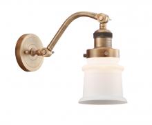 Innovations Lighting 515-1W-BB-G181S-LED - Canton - 1 Light - 7 inch - Brushed Brass - Sconce