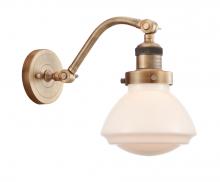 Innovations Lighting 515-1W-BB-G321-LED - Olean - 1 Light - 7 inch - Brushed Brass - Sconce