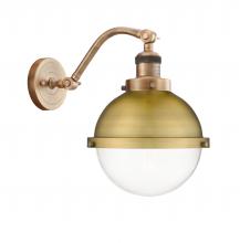 Innovations Lighting 515-1W-BB-HFS-82-BB-LED - Hampden - 1 Light - 9 inch - Brushed Brass - Sconce