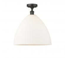 Innovations Lighting 516-1C-OB-GBD-161-LED - Bristol - 1 Light - 16 inch - Oil Rubbed Bronze - Semi-Flush Mount