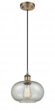 Innovations Lighting 516-1P-BB-G249-LED - Gorham - 1 Light - 10 inch - Brushed Brass - Cord hung - Mini Pendant