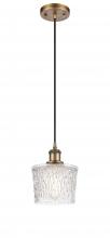 Innovations Lighting 516-1P-BB-G402-LED - Niagara - 1 Light - 7 inch - Brushed Brass - Cord hung - Mini Pendant