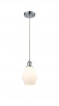 Innovations Lighting 516-1P-PC-G651-6-LED - Cindyrella - 1 Light - 6 inch - Polished Chrome - Cord hung - Mini Pendant