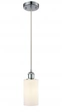 Innovations Lighting 516-1P-PC-G801-LED - Clymer - 1 Light - 4 inch - Polished Chrome - Cord hung - Mini Pendant