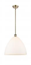 Innovations Lighting 516-1S-AB-GBD-161-LED - Bristol - 1 Light - 16 inch - Antique Brass - Pendant