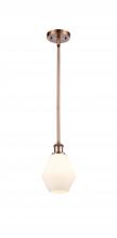 Innovations Lighting 516-1S-AC-G651-6-LED - Cindyrella - 1 Light - 6 inch - Antique Copper - Mini Pendant