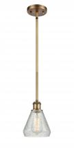 Innovations Lighting 516-1S-BB-G275-LED - Conesus - 1 Light - 6 inch - Brushed Brass - Mini Pendant