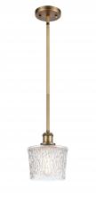 Innovations Lighting 516-1S-BB-G402-LED - Niagara - 1 Light - 7 inch - Brushed Brass - Mini Pendant