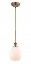 Innovations Lighting 516-1S-BB-G81-LED - Eaton - 1 Light - 6 inch - Brushed Brass - Mini Pendant