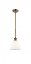 Innovations Lighting 516-1S-BB-GBD-751-LED - Bristol - 1 Light - 8 inch - Brushed Brass - Mini Pendant