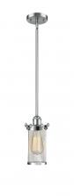 Innovations Lighting 516-1S-PC-CE219-LED - Bleecker - 1 Light - 4 inch - Polished Chrome - Mini Pendant