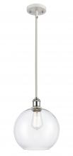 Innovations Lighting 516-1S-WPC-G122-10 - Athens - 1 Light - 10 inch - White Polished Chrome - Mini Pendant