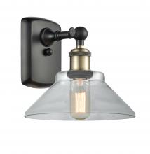  516-1W-BAB-G132 - Orwell - 1 Light - 8 inch - Black Antique Brass - Sconce