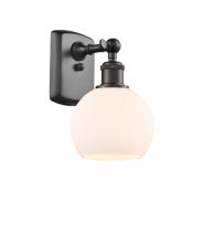 Innovations Lighting 516-1W-OB-G121-6-LED - Athens - 1 Light - 6 inch - Oil Rubbed Bronze - Sconce