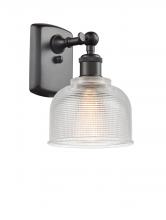 Innovations Lighting 516-1W-OB-G412-LED - Dayton - 1 Light - 6 inch - Oil Rubbed Bronze - Sconce