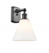 Innovations Lighting 516-1W-OB-GBC-81-LED - Berkshire - 1 Light - 8 inch - Oil Rubbed Bronze - Sconce