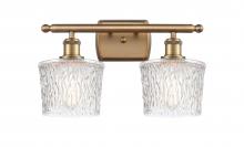 Innovations Lighting 516-2W-BB-G402-LED - Niagara - 2 Light - 17 inch - Brushed Brass - Bath Vanity Light