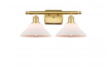 Innovations Lighting 516-2W-SG-G131-LED - Orwell - 2 Light - 18 inch - Satin Gold - Bath Vanity Light